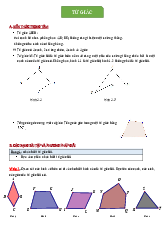 Tài liệu toán - Tứ giác