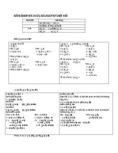 BẤT ĐẲNG THỨC GIÁ TRỊ TUYỆT ĐỐI - Tóm tắt BĐT & Chứng minh