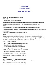 Dạng bài tìm m để đa thức chia hết cho đa thức - Ôn hè Toán 7 lên 8
