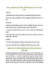 Văn mẫu lớp 12: Nghị luận về ý kiến Chi tiết nhỏ làm nên nhà văn lớn