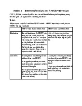 Bài tập: Ngân hàng nhà nước Việt Nam - Môn Thị trường và các định chế tài chính - Đại Học Kinh Tế - Đại học Đà Nẵng