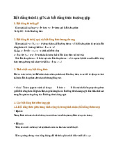 Bất đẳng thức là gì? Các bất đẳng thức thường gặp - Toán 9