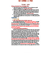 Phân Tích Tác Phẩm "Vợ Chồng A Phủ" - Tô Hoài (1952)