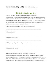 Bài tập đọc hiểu tiếng Anh lớp 7