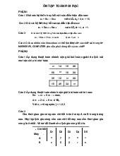 ÔN TẬP TOÁN RỜI RẠC | Đại học Kinh tế Kỹ thuật Công nghiệp