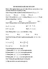 Đề tham khảo giữa kì 2 Toán 9 năm 2024 – 2025 phòng GD&ĐT Bình Thạnh – TP HCM có đáp án