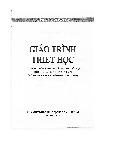 Giáo trình Triết học Mác- Lênin dùng cho khối không chuyên nghành Triết học, trình độ đào tạo thạc sĩ tiến sĩ các nghành khoa học tự nhiên, công nghệ