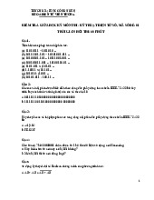 Đề thi Điện tử số đề số 1 giữa kỳ 1 năm học 2021-2022 | Trường Đại học Công nghệ, Đại học Quốc gia Hà Nội