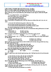 Đề Kiểm Tra Giữa Học Kỳ 1 Lịch Sử 9 Kết Nối Tri Thức 2025-2026 Có Đáp Án Ma Trận
