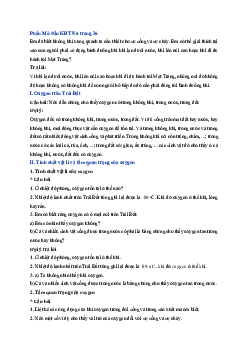 Bài 11 Oxygen. Không khí | Khoa học tự nhiên 6 | Kết nối tri thức