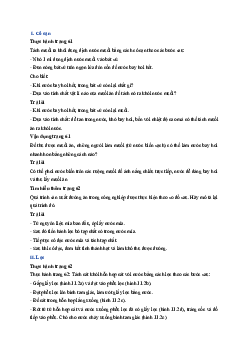 Giải sách giáo khoa môn Khoa học tự nhiên lớp 6 Bài tập Chủ đề 5 và 6 | Sách Cánh Diều