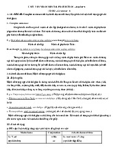 Unit 7: environmental protection – teacher’s (drill 2 – grammar 1) môn Tiếng Anh  | Học viện Nông nghiệp Việt Nam