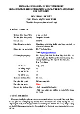 Đề Cương Chi Tiết Học Phần Mạng Máy Tính | Đại học Kinh tế kỹ thuật công nghiệp