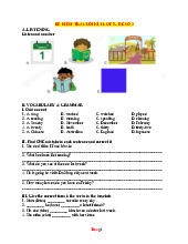 Đề Kiểm Tra Cuối HK1 Tiếng Anh 5 Global 2025-2026 Có Đáp Án Và File Nghe-Đề 3