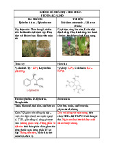 Đề cương dược liệu | Đại học Dược Hà Nội