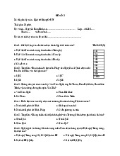 Đề thi môn lịch sử Đảng cộng sản Việt Nam–Trường Đại học Kinh tế - Đại học Đà Nẵng
