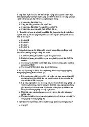 Câu hỏi trắc nghiệm ôn tập - Lịch sử Đảng Cộng Sản Việt Nam| Đại học Kinh Tế Quốc Dân