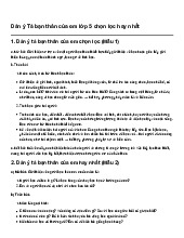 Dàn ý Tả bạn thân của em lớp 5 chọn lọc hay nhất