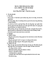Giáo án tiếng việt 4, tập 1 bài ''Những ngày hè tươi đẹp''-CTST