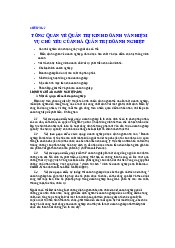 Giáo trình - Quản trị kinh doanh| Đại học Kinh Tế Quốc Dân