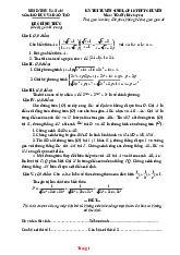 Đề Thi Tuyển Sinh 10 Toán Chuyên Sở GD Hà Nam 2025-2026 Có Đáp Án