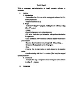Unit 3 - Topic 1: How to Install Embarcadero Dev C++ Software