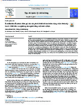 Tạp chí quản lý môi trường - Gamification: Dự đoán hiệu quả của các yếu tố thiết kế trò chơi đa dạng nhằm thúc đẩy hành vi tiết kiệm năng lượng của người dùng một cách nội tại