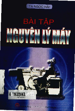 [ Sách ] Bài tập Nguyên lý máy | NXB Khoa học và Kỹ thuật