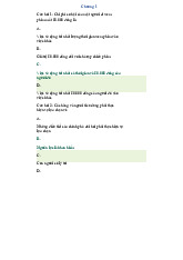 Câu Hỏi Trắc Nghiệm Chương 1 & 2 môn Kinh tế vi mô 1 | Học viện Tài chính