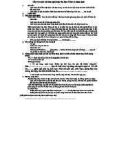 Cấu trúc Nghị Luận Văn Học Về Thơ & Truyện (Ghi chú: có nhận định)