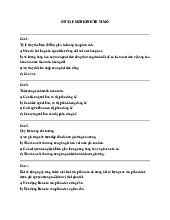 Ôn tập Kinh tế vĩ mô