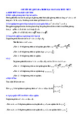 Bài tập Chuyên đề 2: Phương trình bậc hai và hệ thức Viét môn Toán lớp 9