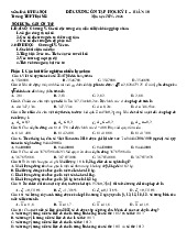 Đề cương học kỳ 1 Toán 10 năm 2025 – 2026 trường THPT Đại Mỗ – Hà Nội