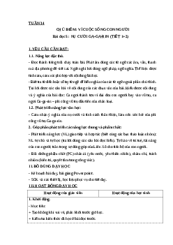 Giáo án Tiếng Việt lớp 4 Tuần 34 | Cánh Diều
