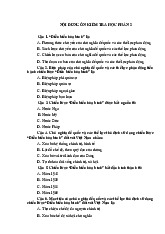 Câu hỏi ôn tập chính trị/ Trường đại học Nguyễn Tất Thành