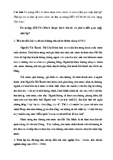 Đề cương môn Tư tưởng Hồ chí minh - trường đại học kinh tế- tài chính thành phố Hồ chí minh.