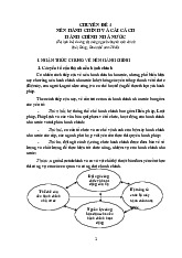 [TÀI LIỆU] CHUYÊN ĐỀ 4 NỀN HÀNH CHÍNH VÀ CẢI CÁCH HÀNH CHÍNH NHÀ NƯỚC | Trường Đại học Hồng Đức