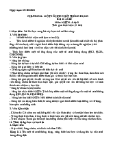 Tài liệu hóa học . Một số hợp chất thông dụng