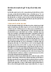 Sở hữu nhà nước là gì? Ví dụ về sở hữu nhà nước