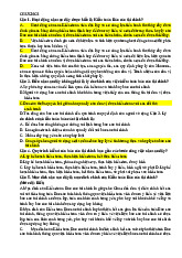 Bài tập trắc nghiệm về Kiểm toán Báo cáo tài chính có đáp án | Môn Kiểm toán tài chính - Học viện Chính sách và Phát triển