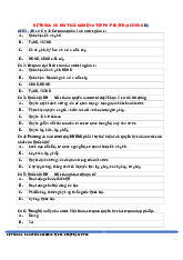 Hệ thống câu hỏi trắc nghiệm ôn tập pháp luật đại cương | Đại học Nội Vụ Hà Nội