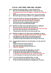 Đề cương ôn tập - Giáo Dục Quốc Phòng-An Ninh | Đại học Công nghiệp Thực phẩm Thành phố HCM