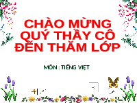 Giáo án điện tử Tiếng việt 1 bài 3 Chân trời sáng tạo: Học vấn: v, v