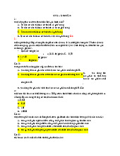 Trắc nghiệm Vật Lý - Lý Sinh | Đại học Y Dược Thành phố Hồ Chí Minh