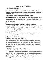 Nội dung ôn tập Môn Nhập môn khoa học xã hội và nhân văn | Đại học Sư Phạm Hà Nội