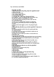 70 câu trắc nghiệm ôn tập - Triết học Mác Lenin| Đại học Kinh Tế Quốc Dân