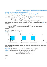 Đạo hàm riêng và vi phân hàm nhiều biến số | Phương trình vi phân đạo hàm riêng | Trường Đại học Khoa học Tự nhiên, Đại học Quốc gia Hà Nội