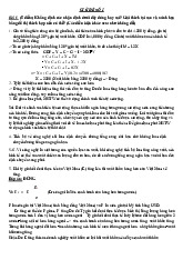 Đáp án đề số 1-10 - Môn Kinh tế vĩ mô - Đại Học Kinh Tế - Đại học Đà Nẵng