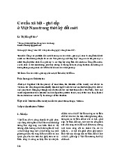 Đề cương môn chủ nghĩa xã hội – khoa học Trường Đại học bách khoa