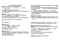 Bài Tập và Tính Toán Trong Đo Đạc Trắc Địa | Môn Trắc địa đại cương - Đại học Xây Dựng Hà Nội